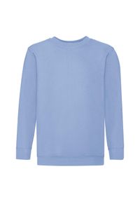 FRUIT OF THE LOOM - Bluza Dziecięca Classic Setin. Kolor: niebieski