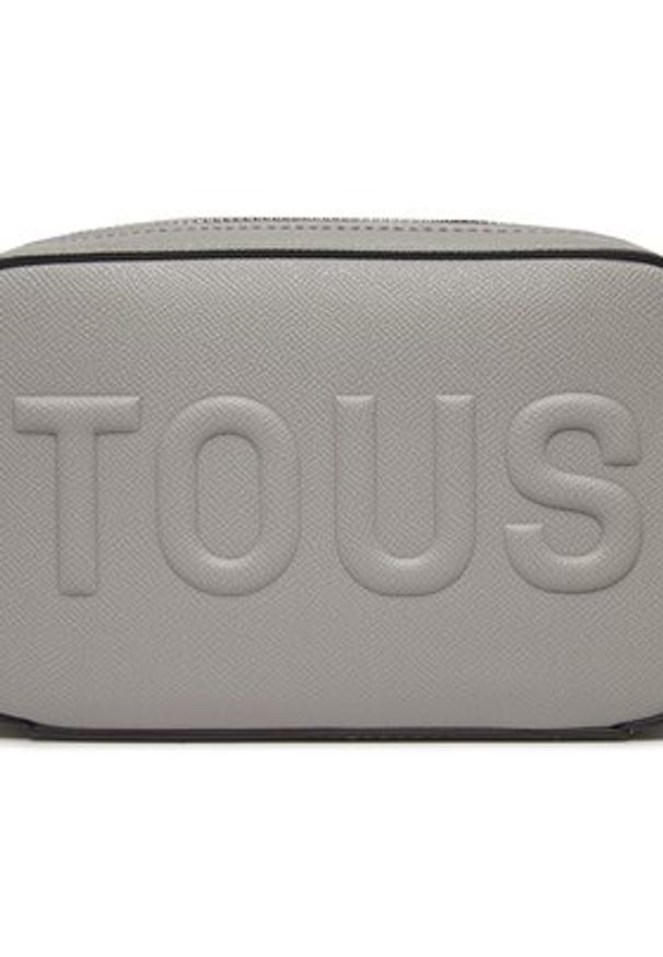 Tous - TOUS Torebka La Rue New 395910090 Szary. Kolor: szary. Materiał: skórzane