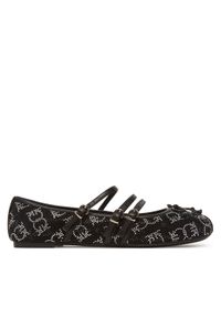 Pinko - PINKO Baleriny Gioia 10 SD0299 E025 Czarny. Kolor: czarny. Materiał: materiał