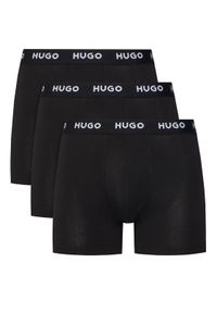Hugo - HUGO Komplet bokserek Triplet 50532613 Czarny. Kolor: czarny. Materiał: bawełna #1