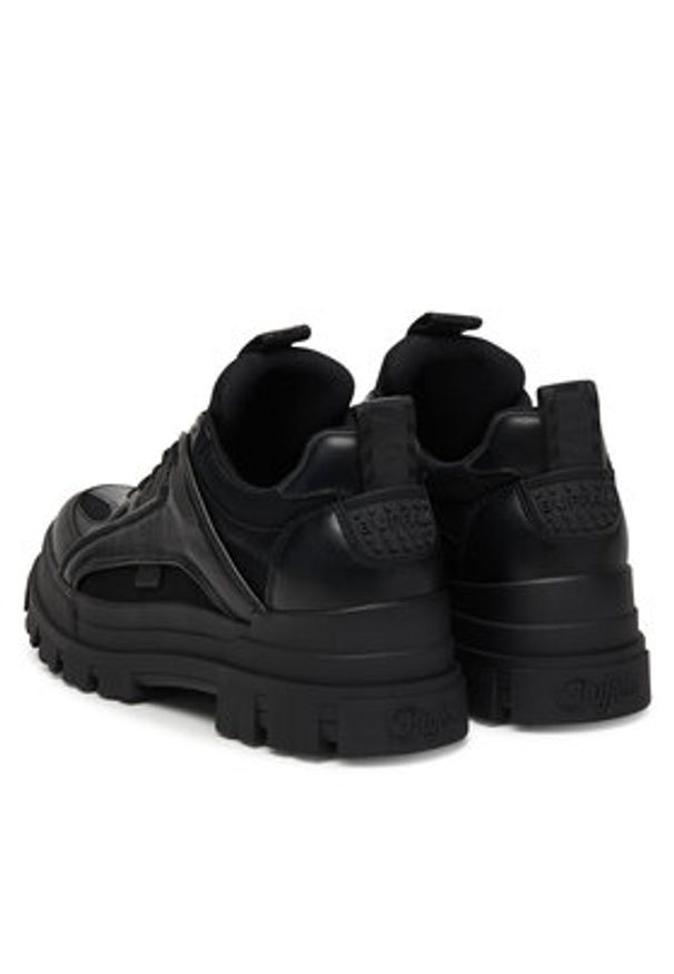 Buffalo Sneakersy Aspha Hyb 1410046 Czarny. Kolor: czarny. Materiał: skóra