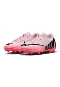 Korki Sportowe Nike JR Vapor 15 Club FG/MG. Kolor: różowy. Sport: fitness, piłka nożna