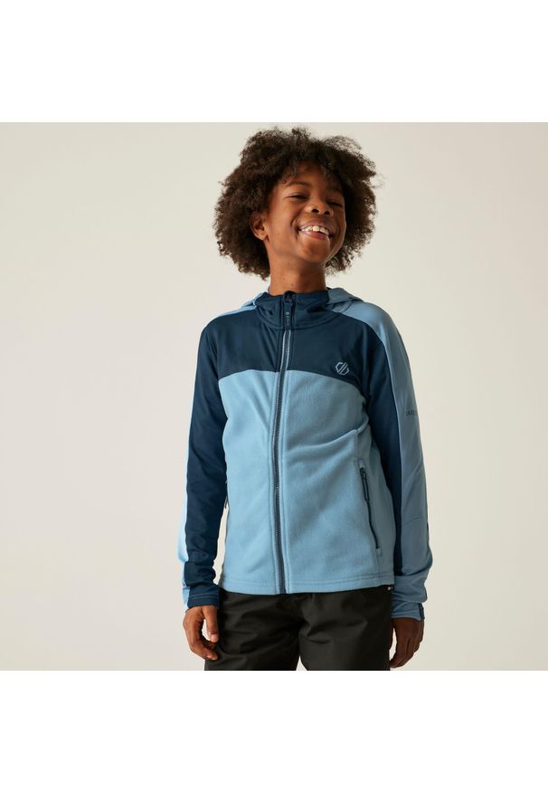 DARE 2B - Dziecięca kurtka Thriving Core Stretch. Kolor: niebieski. Materiał: materiał. Sezon: zima. Sport: narciarstwo