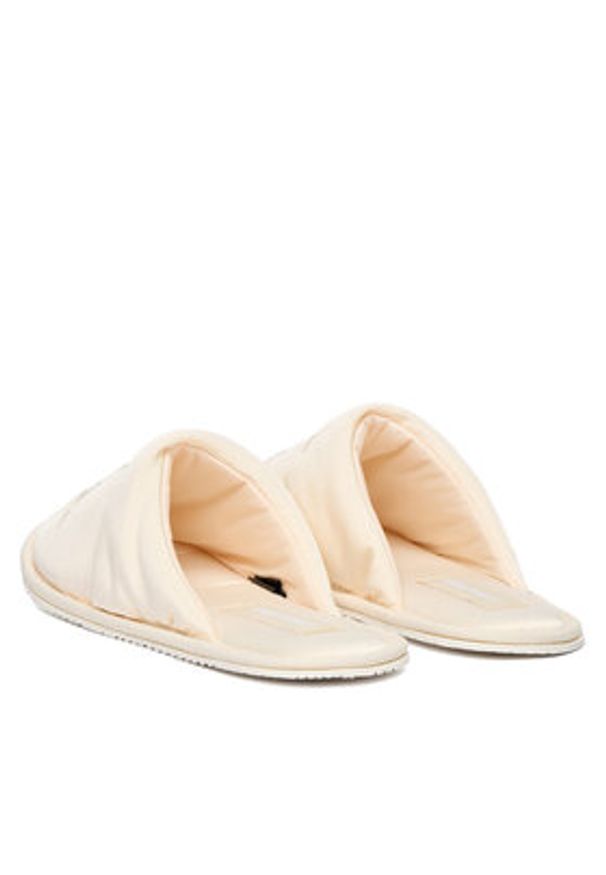 Calvin Klein Jeans Kapcie Slipper Satin Moire YW0YW02053 Écru. Materiał: materiał