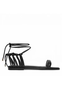 Patrizia Pepe Sandały 8X0102/L026-K103 Czarny. Kolor: czarny. Materiał: skóra #1