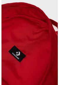 Converse Plecak kolor czerwony duży gładki. Kolor: czerwony. Wzór: gładki