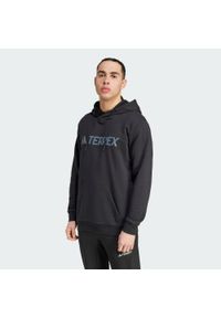 Adidas - Bluza z kapturem Terrex Multi Large Logo. Typ kołnierza: kaptur. Kolor: czarny. Materiał: materiał