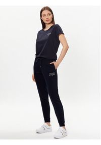 TOMMY HILFIGER - Tommy Hilfiger T-Shirt UW0UW04525 Granatowy Relaxed Fit. Kolor: niebieski. Materiał: bawełna #4