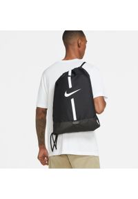 Torba sportowa unisex Nike Academy Gymsack pojemność 18 L. Kolor: czarny
