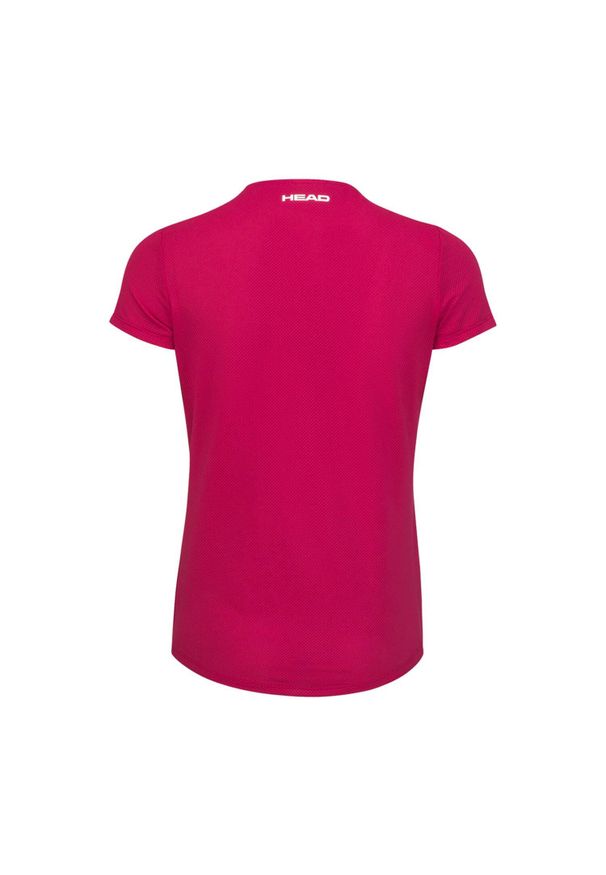 Head - T-shirt damski TIE-BREAK. Kolor: fioletowy. Długość rękawa: krótki rękaw. Długość: krótkie