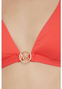 MICHAEL Michael Kors biustonosz kąpielowy MM7M509 kolor czerwony usztywniona miseczka. Kolor: czerwony #3