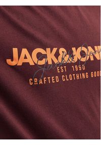 Jack & Jones - Jack&Jones T-Shirt Alvis 12256803 Czerwony Standard Fit. Kolor: czerwony. Materiał: bawełna #5