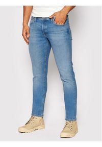 Jack & Jones - Jack&Jones Jeansy Glenn 12201645 Niebieski Slim Fit. Kolor: niebieski