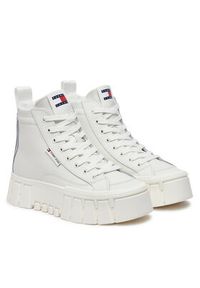Tommy Jeans Botki EN0EN02609 Biały. Kolor: biały. Materiał: skóra #5