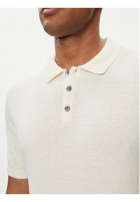 Jack & Jones - Jack&Jones Polo Emil 12248819 Biały Regular Fit. Typ kołnierza: polo. Kolor: biały. Materiał: bawełna #2