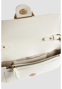 Pinko - PINKO Biała kopertówka Love One Pocket C. Kolor: biały. Styl: wizytowy, casual, elegancki #4