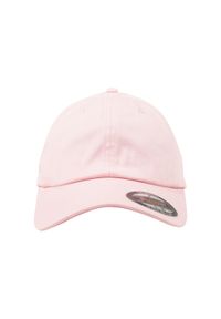 FLEXFIT - Czapka Flexfit cotton twill dad. Kolor: różowy #1