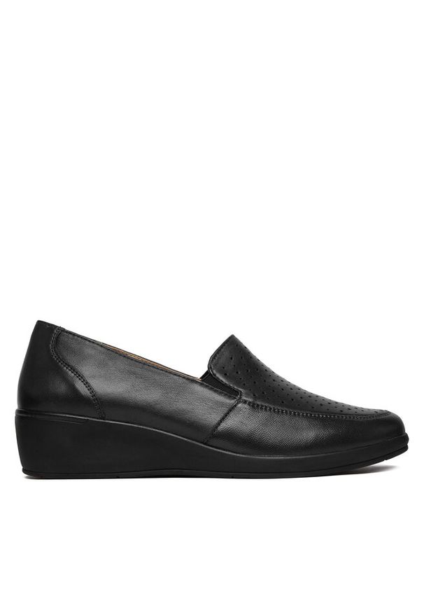 Półbuty Caprice. Kolor: niebieski