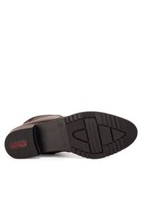 Rieker Botki Y0551-25 Brązowy. Kolor: brązowy. Materiał: materiał #4