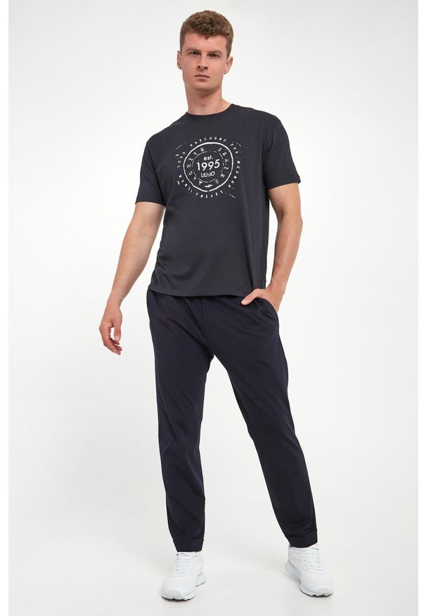 Liu Jo - T-shirt męski z logo LIU JO