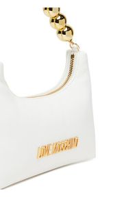 Love Moschino - LOVE MOSCHINO Torebka JC4252PP0MKS0100 Biały. Kolor: biały. Materiał: skórzane #5