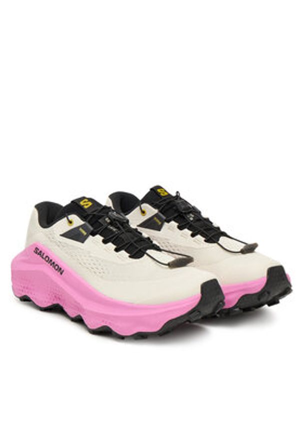 salomon - Salomon Buty do biegania Ultra Glide 3 L47874500 Żółty. Kolor: żółty. Materiał: materiał