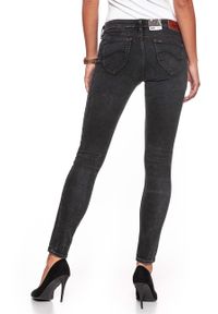 Lee - JEANSY DAMSKIE LEE TOXEY BLACK MARBLED L527WLSG. Stan: obniżony #10