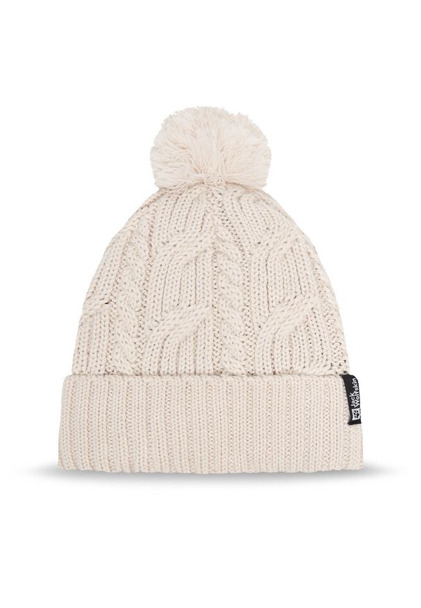 Czapka Jack Wolfskin. Kolor: beżowy