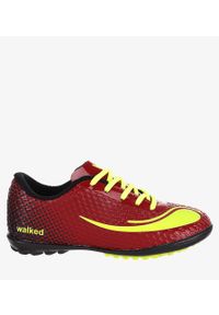 Casu - Czerwone buty sportowe orliki sznurowane casu d415-3. Kolor: żółty, czerwony, wielokolorowy #2