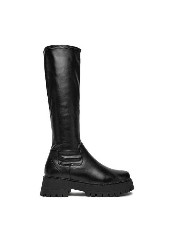 DeeZee Kozaki KX2212803 Czarny. Kolor: czarny. Materiał: syntetyk, materiał