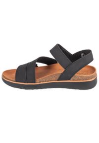 skechers - Sandały damskie, Lifted Comfort. Kolor: czarny