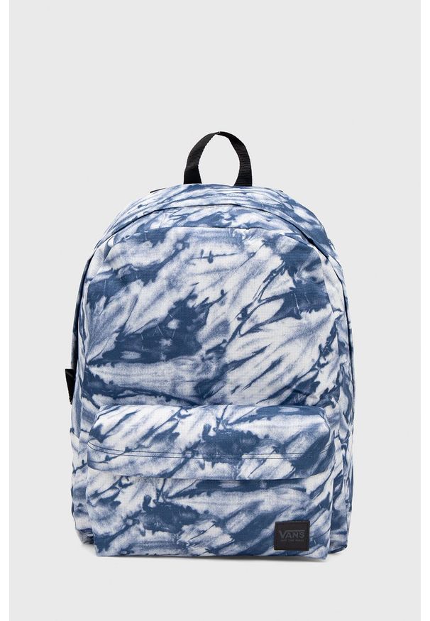 Vans plecak duży wzorzysty. Kolor: niebieski