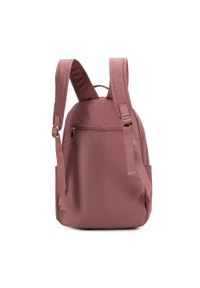 Wittchen - Damski plecak z nylonu z nitami. Kolor: różowy. Materiał: nylon. Wzór: kwiaty. Styl: klasyczny, elegancki #6