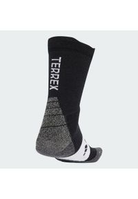 Adidas - Skarpety do łydki Terrex Xperior CLIMAWARM Merino Crew. Kolor: czarny. Technologia: ClimaWarm (Adidas). Sport: turystyka piesza