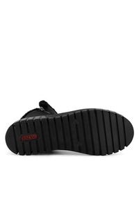Rieker Botki Y3481-00 Czarny. Kolor: czarny. Materiał: materiał #8