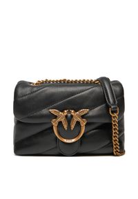 Pinko Torebka Love Baby Puff C PE 23 PLTT 100040 A0F2 Czarny. Kolor: czarny. Materiał: skórzane #1