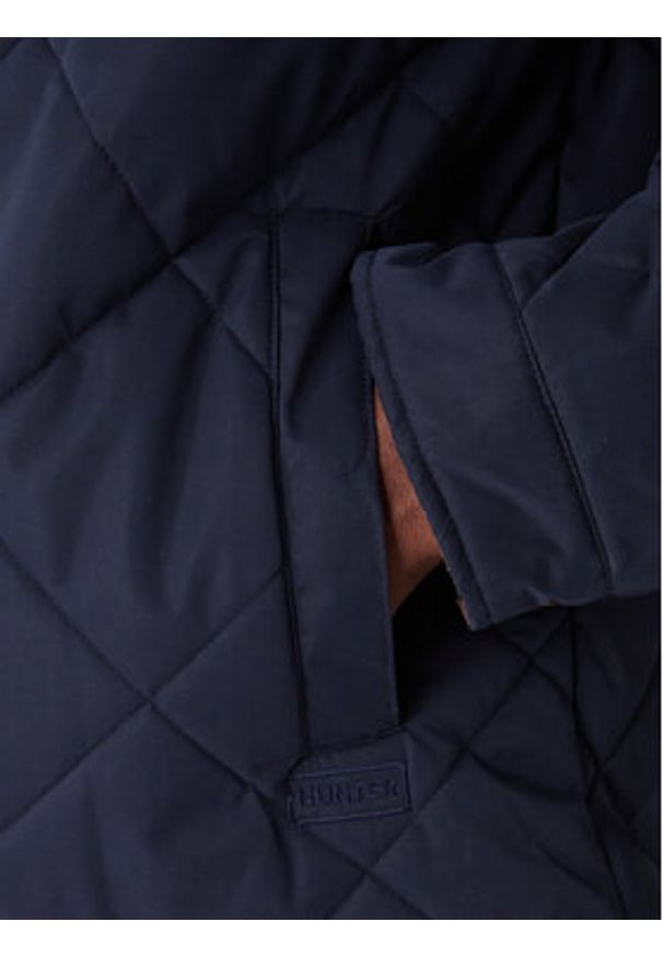 Hunter Kurtka przejściowa Ardwell HARM0003252 Granatowy Regular Fit. Kolor: niebieski. Materiał: syntetyk