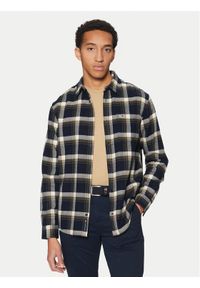 Tommy Jeans Koszula Check Flannel DM0DM20670 Granatowy Regular Fit. Kolor: niebieski. Materiał: bawełna