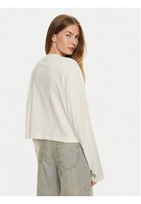 Calvin Klein Jeans Bluzka J20J224200 Écru Relaxed Fit. Materiał: bawełna #4