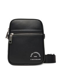 Karl Lagerfeld - KARL LAGERFELD Saszetka A3M30341 Czarny. Kolor: czarny. Materiał: skóra