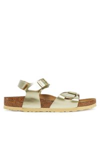 Sandały Birkenstock. Kolor: złoty