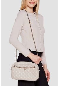 Guess - GUESS Torebka damska w kolorze taupe Giully II. Kolor: beżowy. Styl: casual #8
