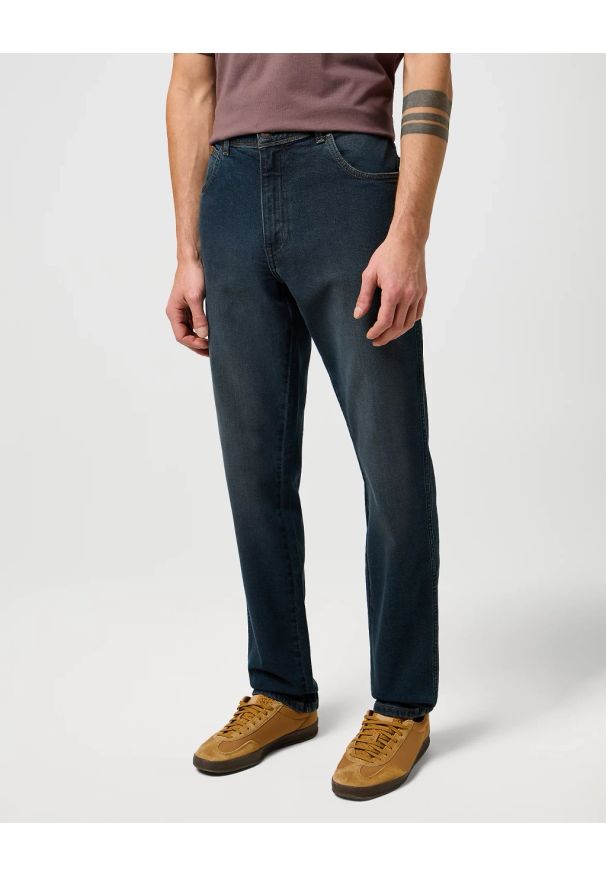 Wrangler - MESKIE SPODNIE WRANGLER TEXAS SLIM OLD RIVER 112371013