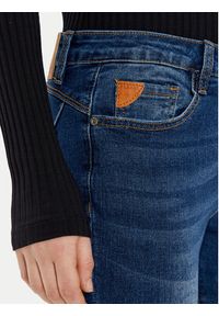 Please Jeansy P8361HOM31 Granatowy Skinny Fit. Kolor: niebieski