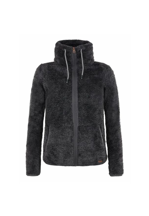 Damski polar rozpinany na całej długości Protest Riri. Kolor: szary. Materiał: polar. Sezon: zima. Sport: narciarstwo