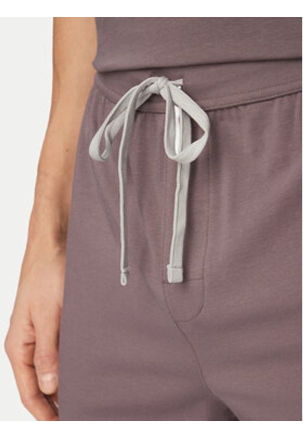 BOSS T-Shirt Mix&Match 50515312 Fioletowy Regular Fit. Kolor: fioletowy. Materiał: bawełna