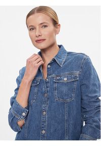 Tommy Jeans Sukienka jeansowa Aline Ls Dress Ah5032 Ext DW0DW17542 Niebieski Regular Fit. Kolor: niebieski. Materiał: bawełna #2