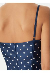 Rinascimento Sukienka koktajlowa CFC0129296003 Niebieski Regular Fit. Kolor: niebieski. Materiał: syntetyk. Styl: wizytowy #3