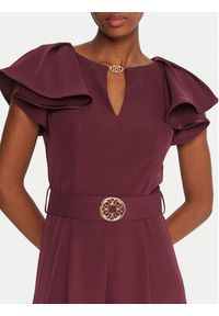Rinascimento Kombinezon CFC0125317003 Bordowy Regular Fit. Kolor: czerwony. Materiał: syntetyk #4