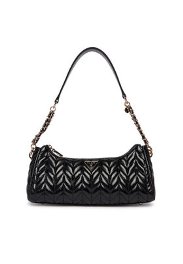 Guess Torebka Cheryl HWTQ97 20180 Czarny. Kolor: czarny. Materiał: skórzane